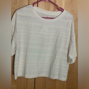 Madewell crop top NWT
